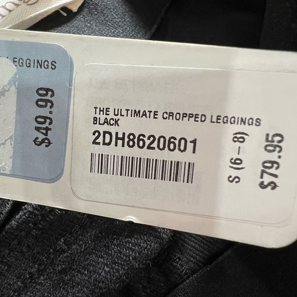 NWT Soft Surrounding The Ultimate Cropped Legging Black Pant- Small - Picture 10 of 11